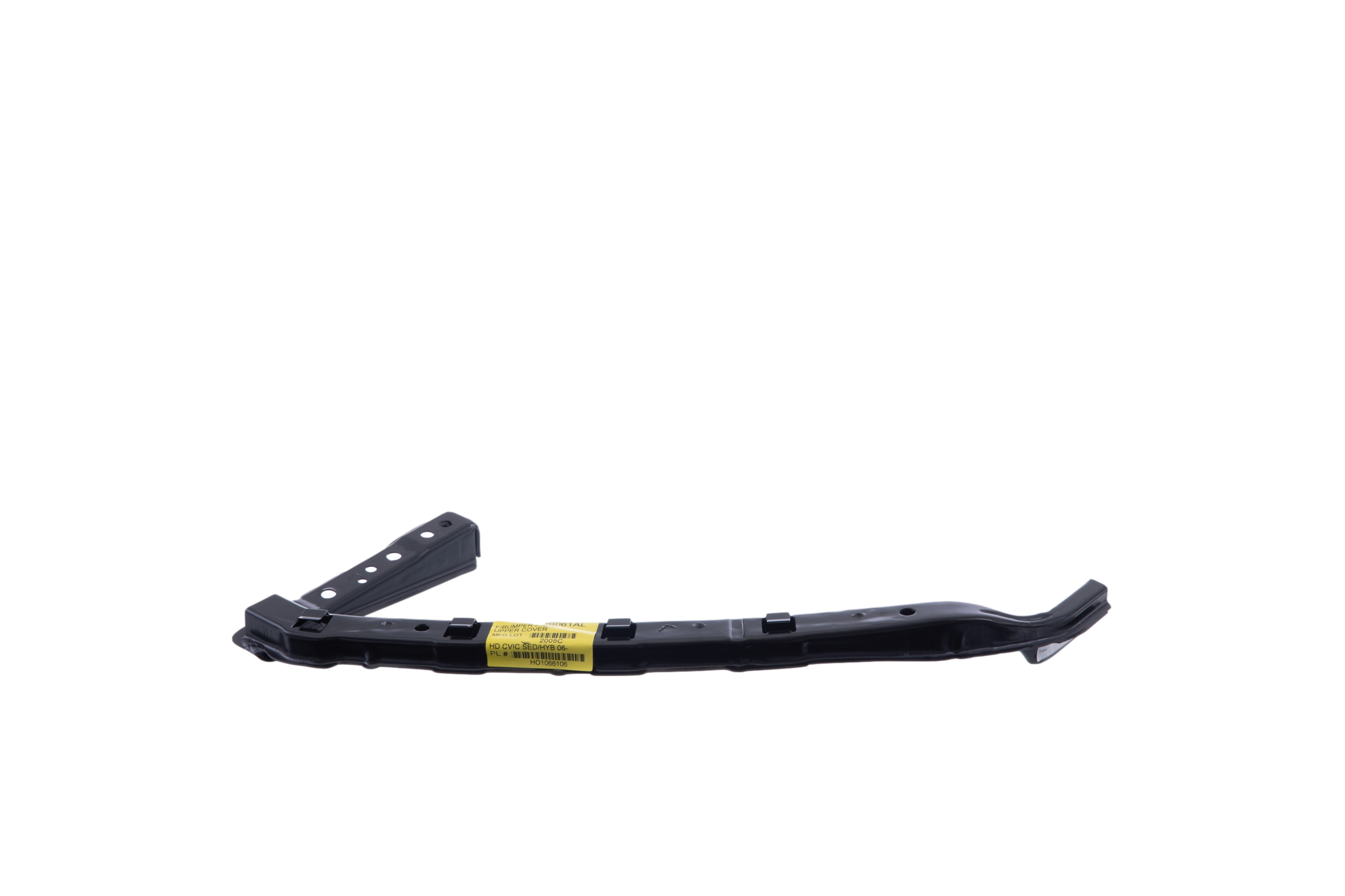 TopAlpha Front Bumper Upper Cover Brackets For 2006-2011 Honda Civic 2-Door Coupe - Pair Left And Right, Direct Replacement